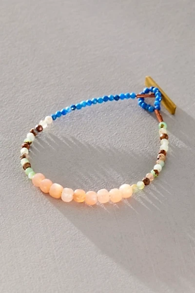 Eric Silva Peach Moonstone Bracelet