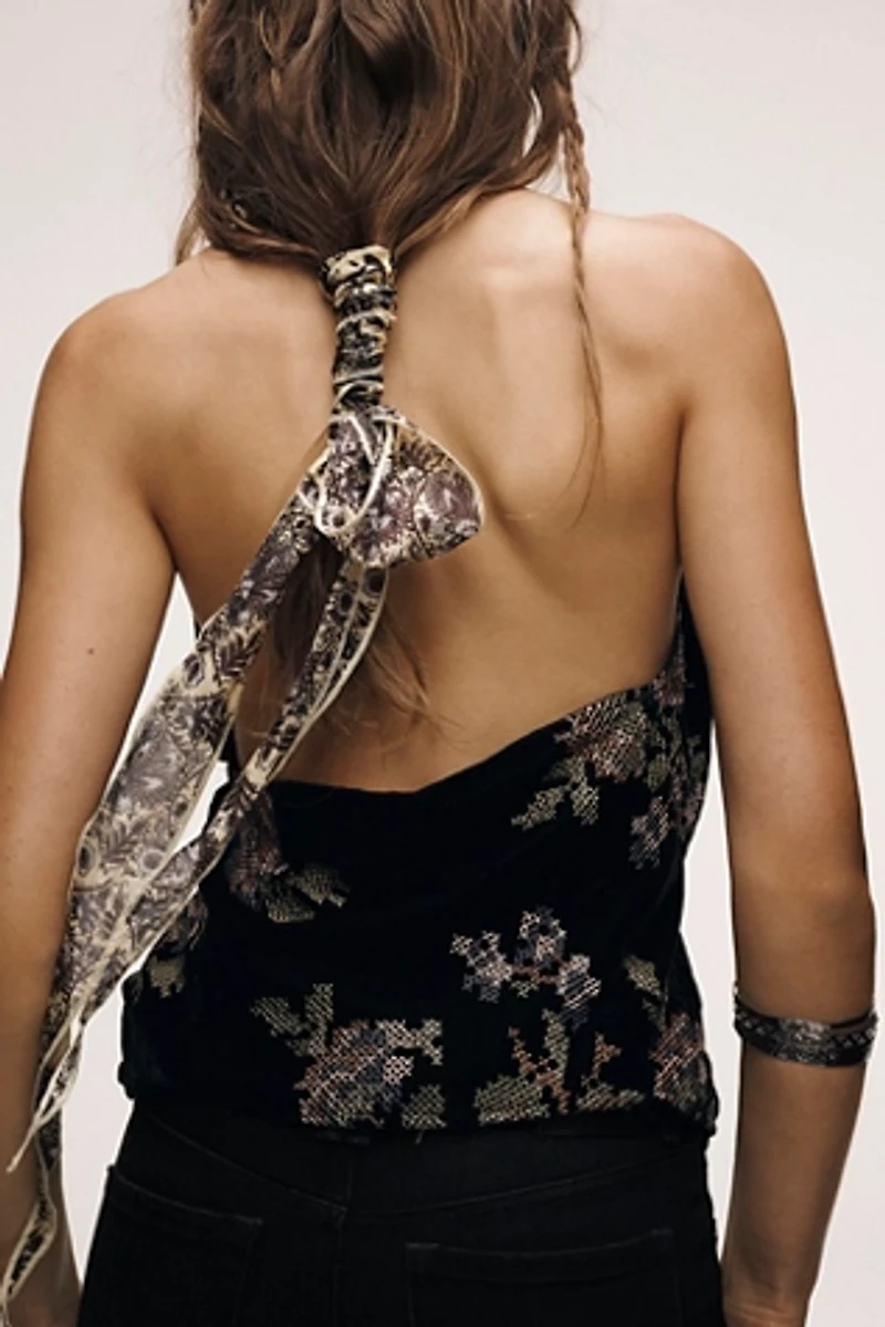 Tilly Skinny Silk Convertible Scarf