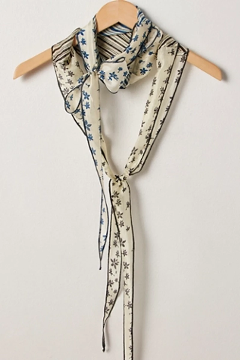 Tilly Skinny Silk Convertible Scarf