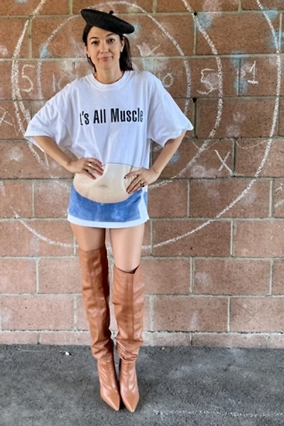 1990s Oversized It's All Muscle T-shirt Selected by Personal Choice