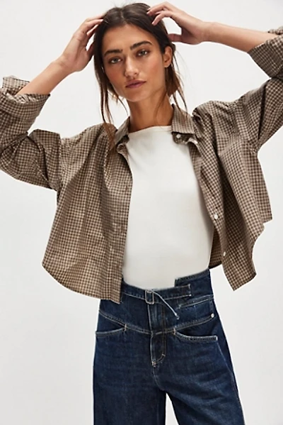 Citizens of Humanity Ana Cropped Shirt
