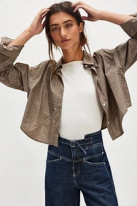 Citizens of Humanity Ana Cropped Shirt