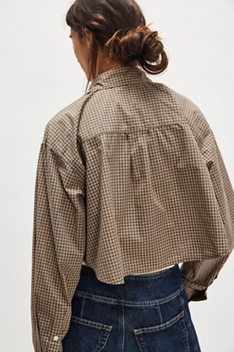 Citizens of Humanity Ana Cropped Shirt