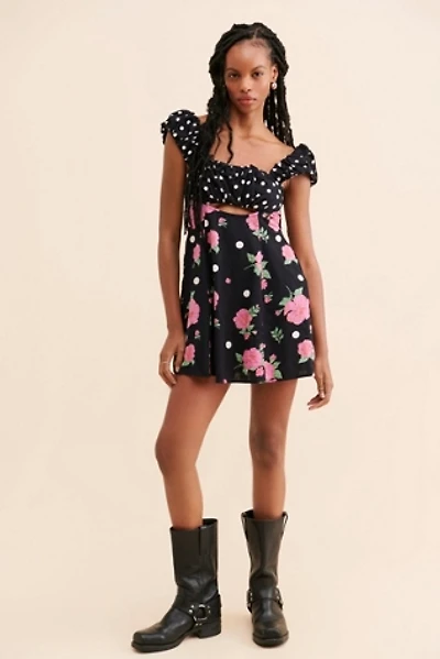 free people stella mini dress Free People Stella Mini Dress In Greener Pastures - 41% Off