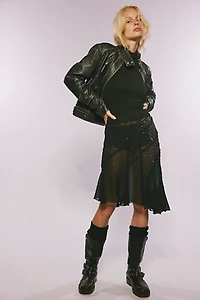 True Angel Embellished Half Slip