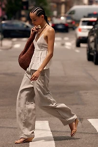 Something Good Pull-On Barrel Pants