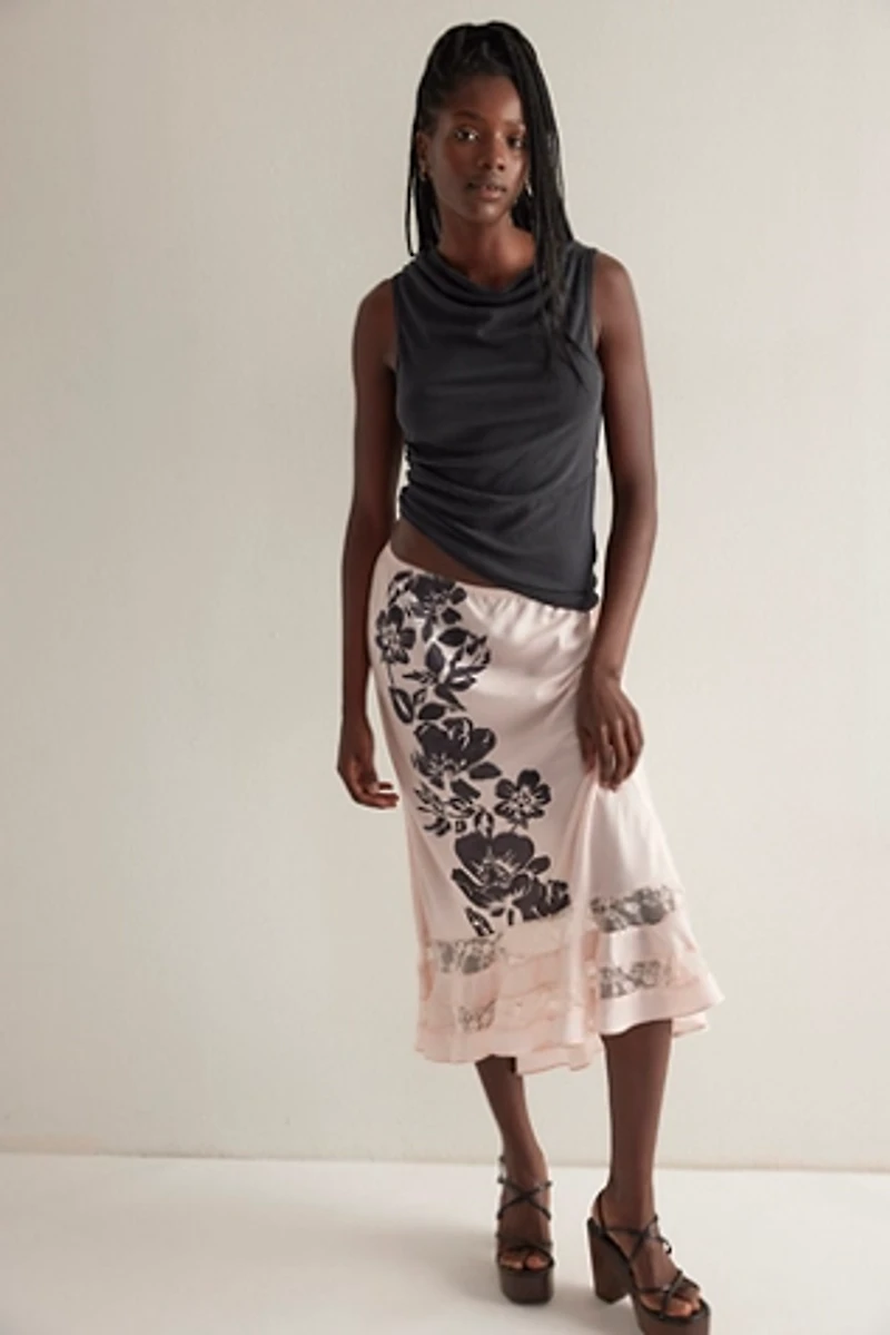 Long Lost Lover Printed Skirt
