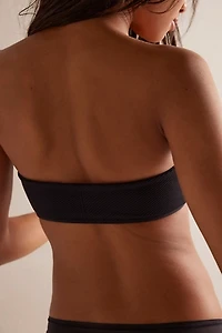 Sleek Rib Bandeau Bra