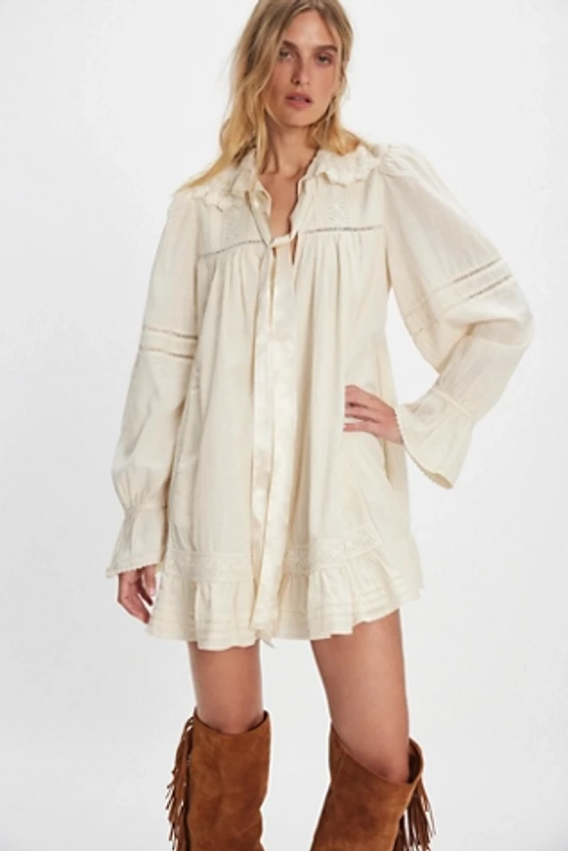 adeline mini dress Adeline Leather Dress (Green) Small
