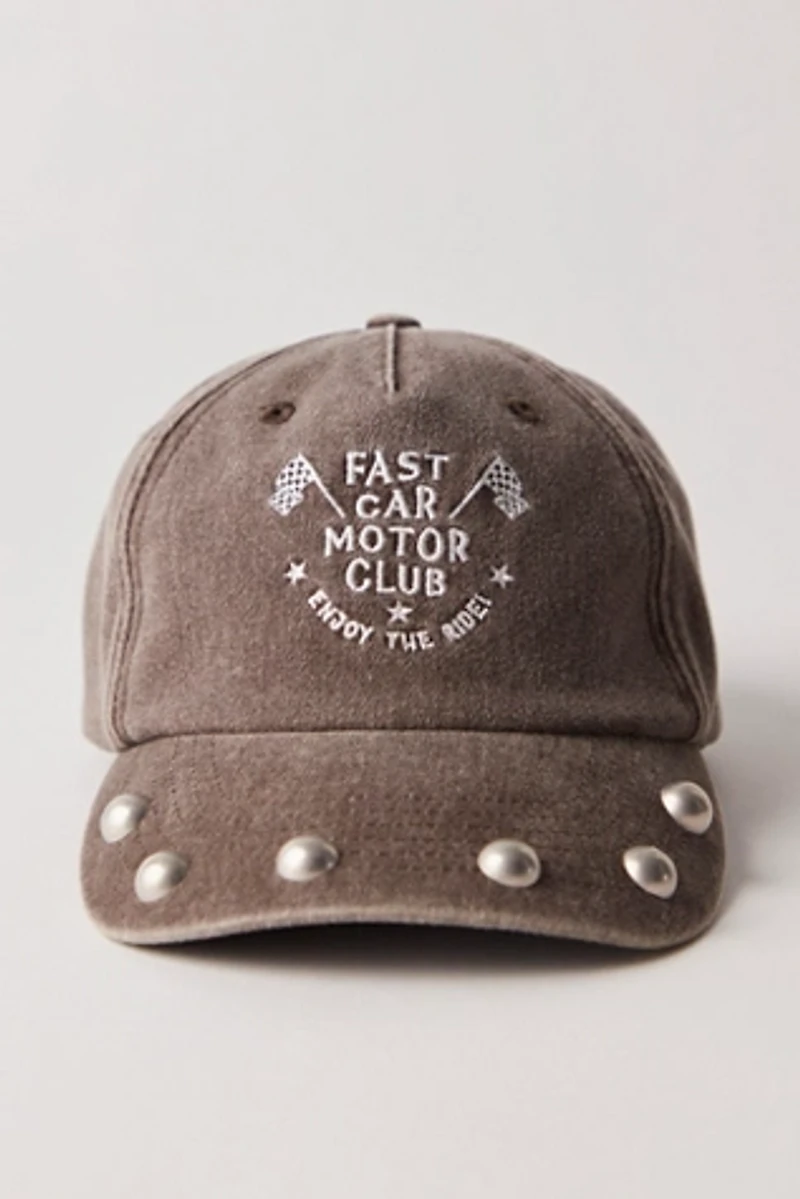 Understated Leather Stud It Baseball Hat
