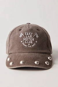 Understated Leather Stud It Baseball Hat