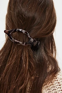 Caroline Acrylic Flat Claw Clip