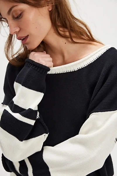 We The Free Ella Colorblock Roll-Neck Knit Sweater