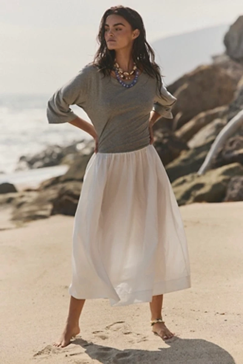 Sunlit Chic Midi Dress