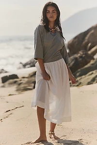 Sunlit Chic Midi Dress
