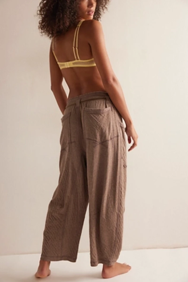 Wait A Minute Barrel Pants