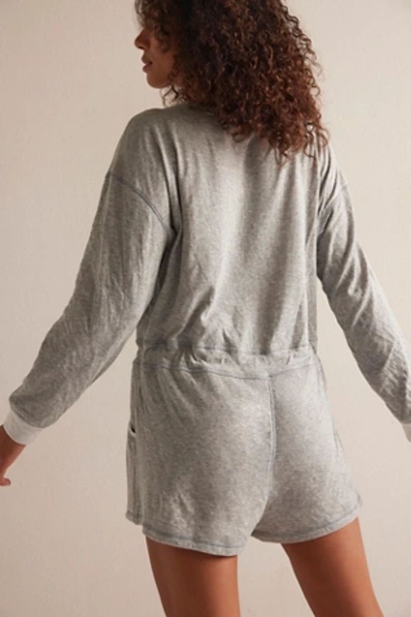 Wait A Minute Short Romper