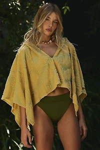 Terry Cloth Beach Poncho