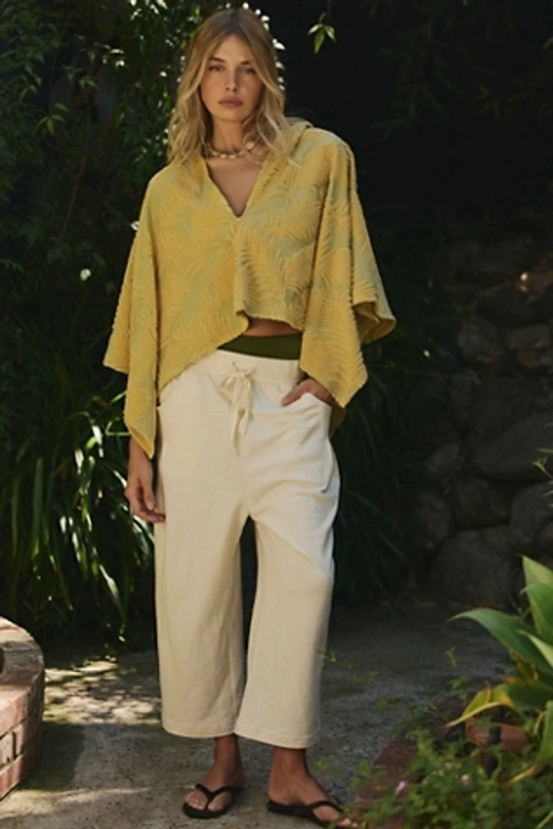 Terry Cloth Beach Poncho