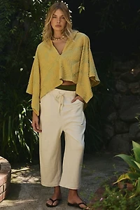 Terry Cloth Beach Poncho