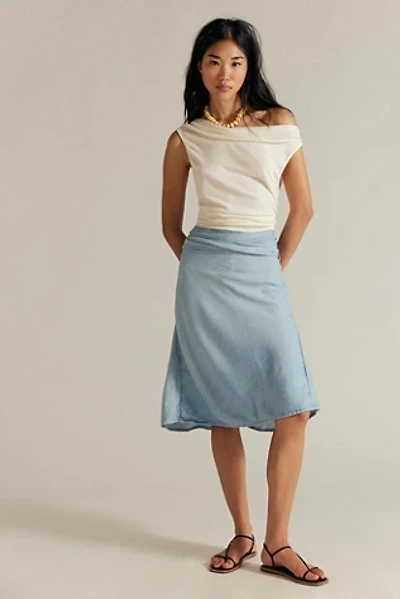 We The Free Endless Nights Denim Convertible Skirt