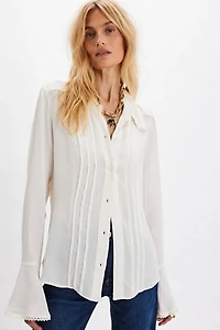 Melrose Button-Down Top