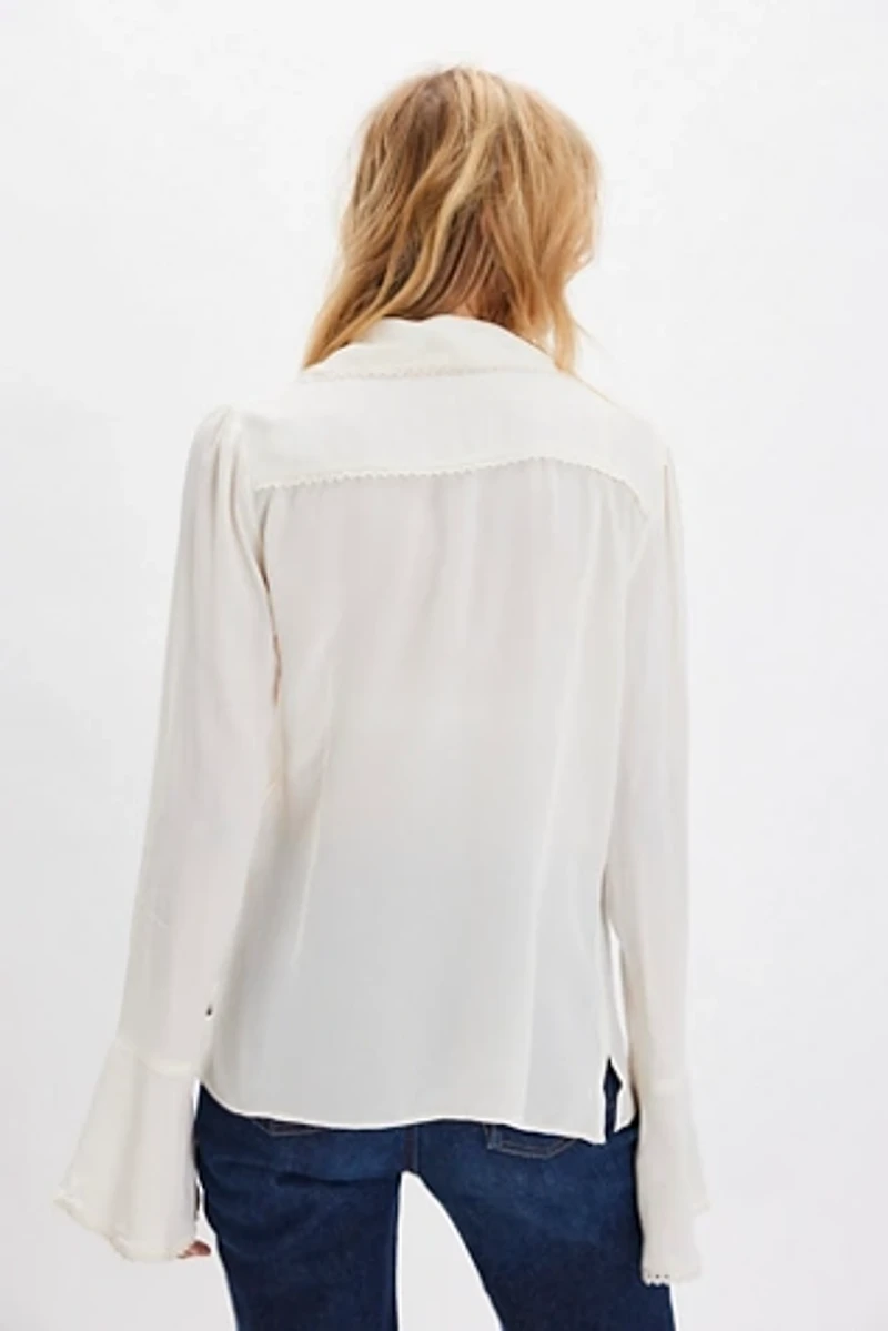 Melrose Button-Down Top