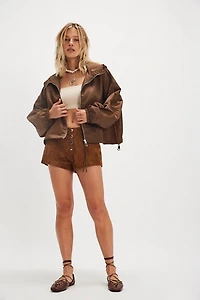 Citizens of Humanity Cropped Nylon Windbreaker