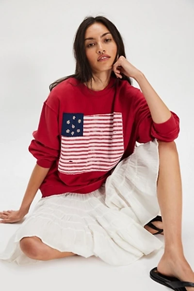 Ragabond Artisan Flower Flag Pullover