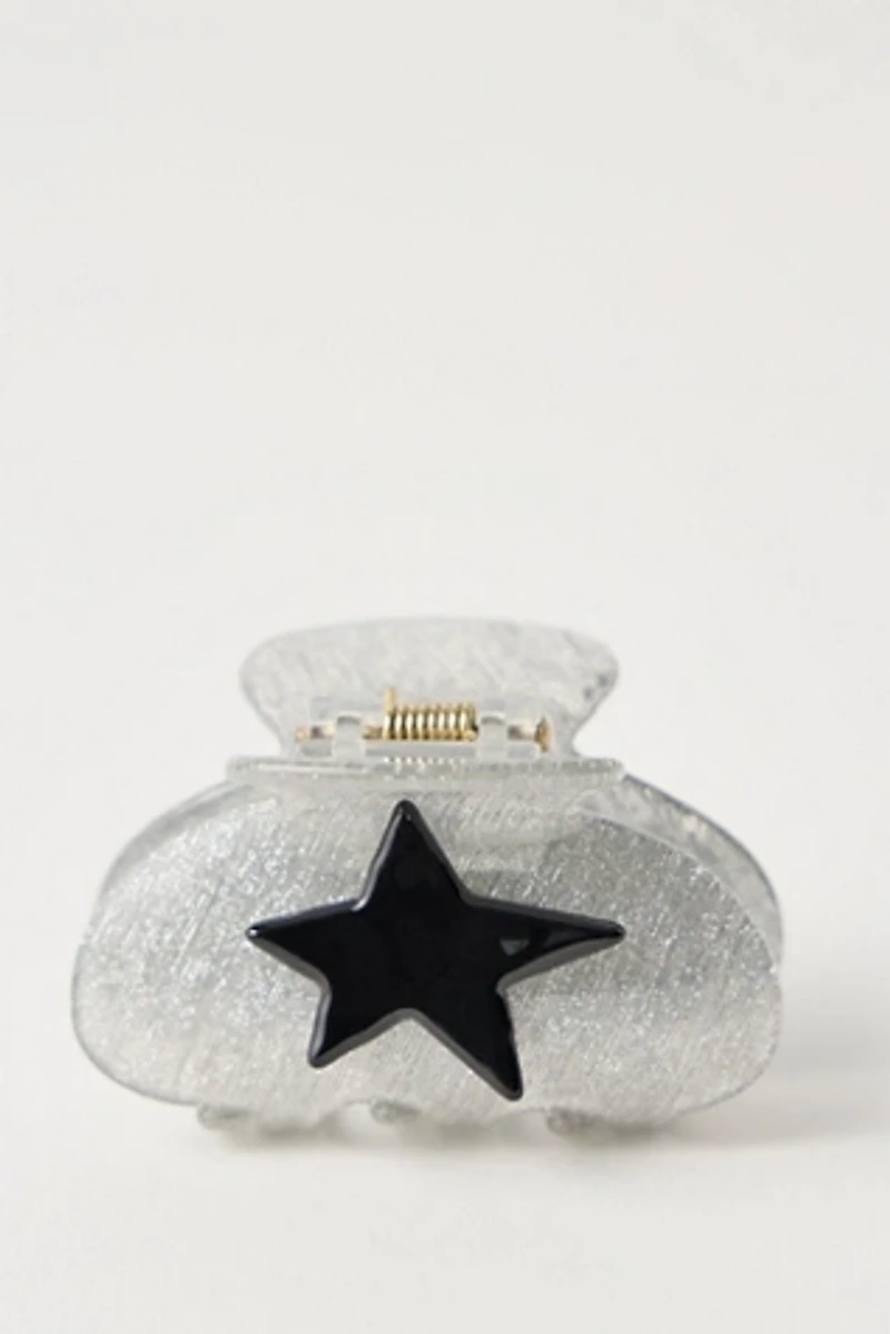 Ficcare Silver Star Jaw Clip