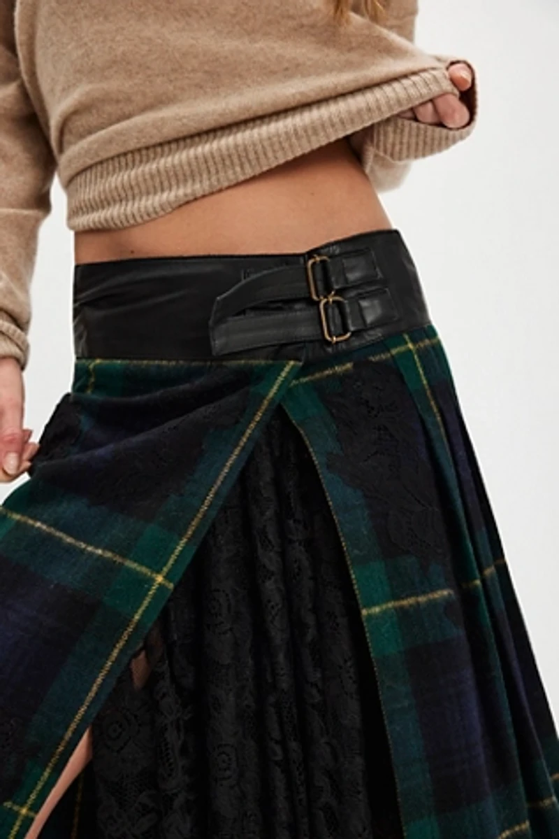 Nigel Preston Kilt Wrap Skirt