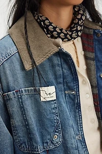 We The Free Sweet Talk Denim Barn Coat