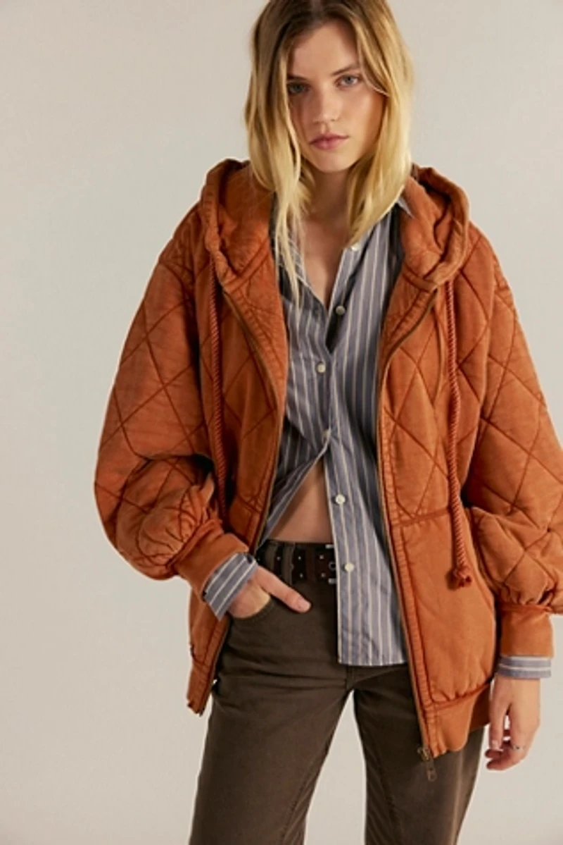 We The Free Quilted Cardigan