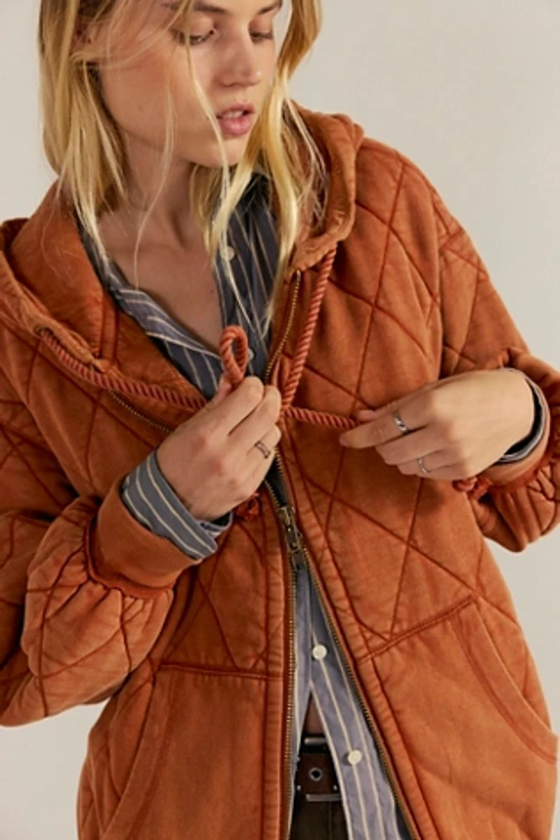 We The Free Quilted Cardigan