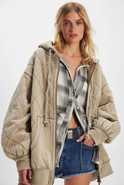 We The Free Quilted Cardigan