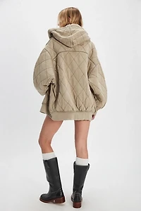 We The Free Quilted Cardigan