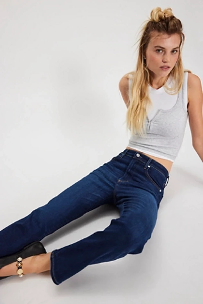 Citizens of Humanity Caia High-Rise Straight Jeans