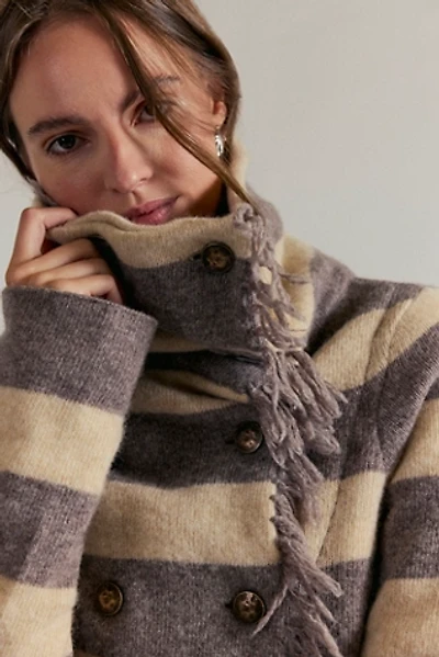 FP One Maple Stripe Cardi