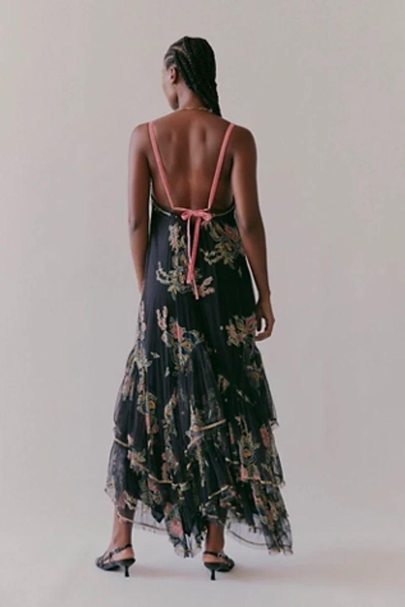Moonlit Glow Maxi Dress