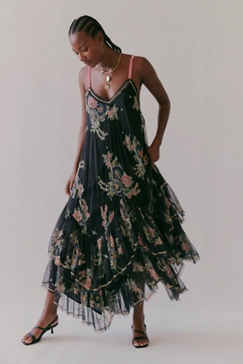 Moonlit Glow Maxi Dress
