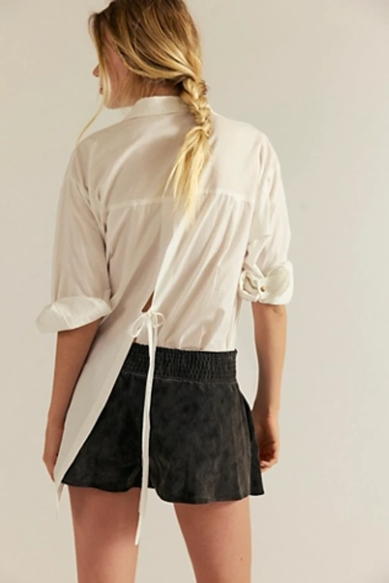 We The Free Paradise Found Suede Skort