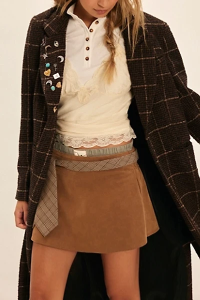We The Free Paradise Found Suede Skort
