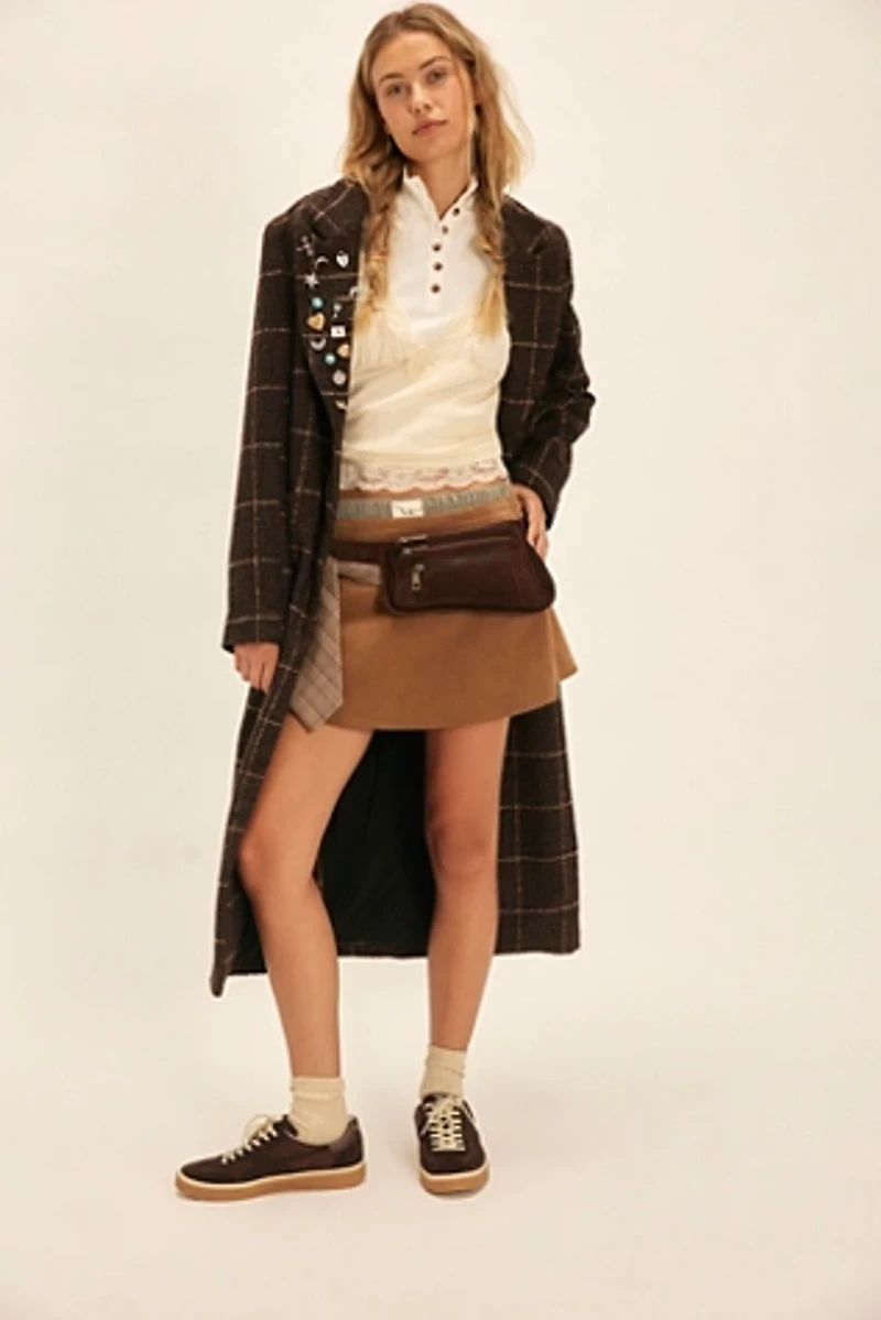 We The Free Paradise Found Suede Skort