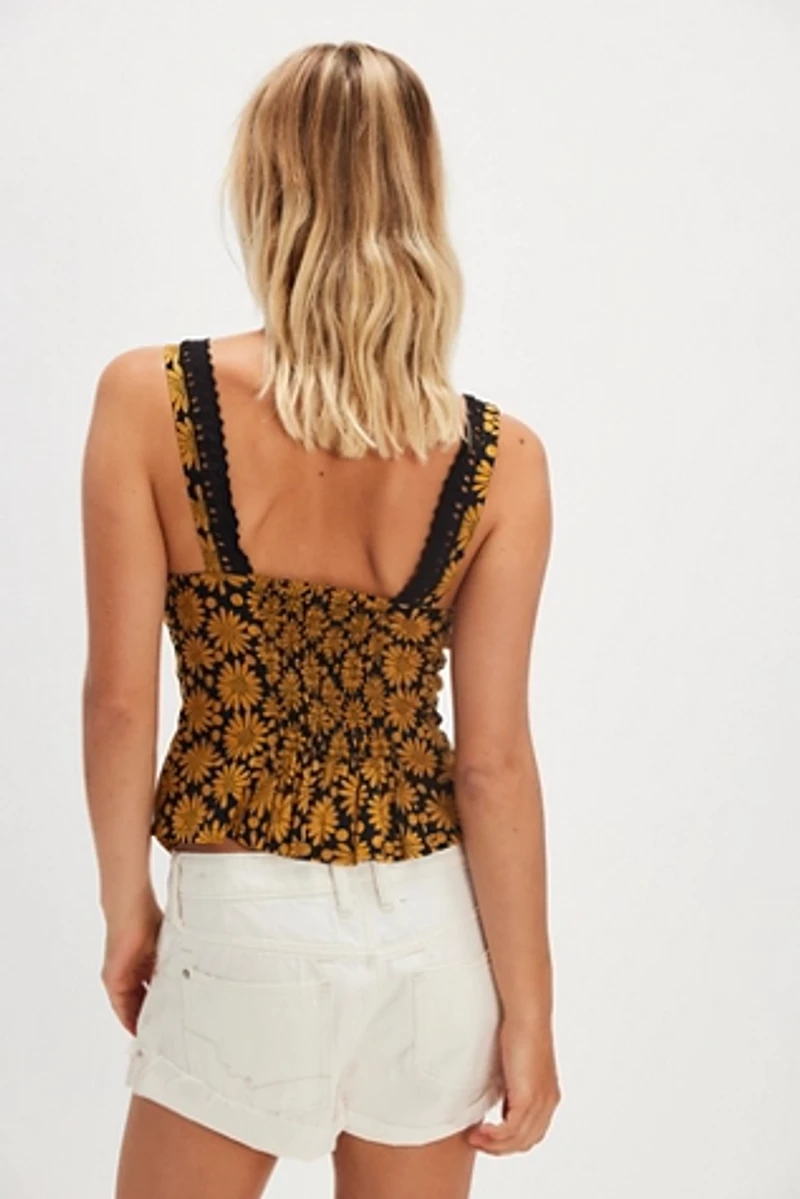 Love Me Not Printed Tank