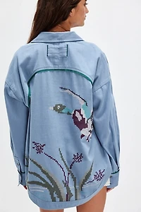 We The Free Denim Majestic Mallard Shirt