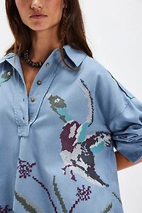 We The Free Denim Majestic Mallard Shirt