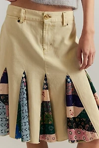 Peirrot Scarf Midi Skirt