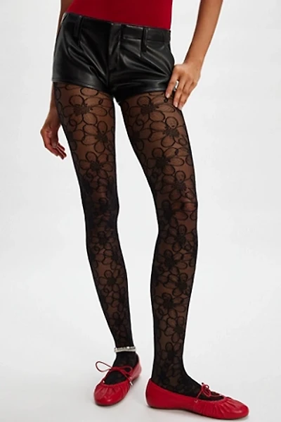 Maja Floral Tights