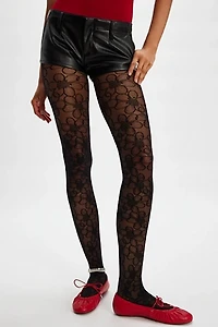 Maja Floral Tights