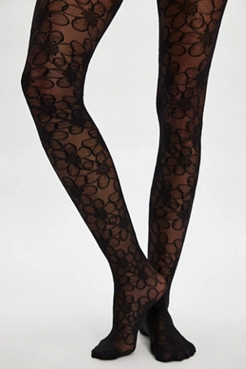 Maja Floral Tights